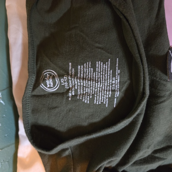 Wonder Nation Girls Lrg 10/12 Long Sleeved Pink Fox - Picture 3 of 5